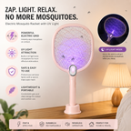 ZapSwat™ — Electric Bug Zapper Racket