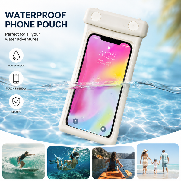 AquaPod™ — Waterproof Phone Pouch