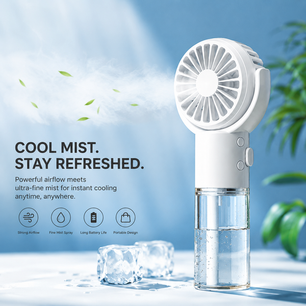 Brisa Air™ — Portable Mist Fan