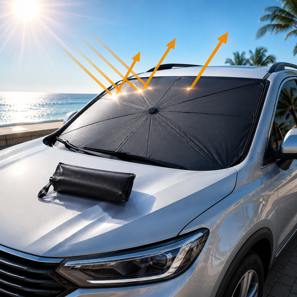 SolarBlock™ — Car Windshield Sun Shade