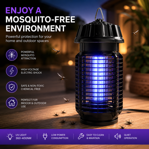 ZapGuard™ — UV Mosquito Killer Lamp