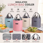 CoolPack™ — Insulated Lunch Bag Set (4 Pack)