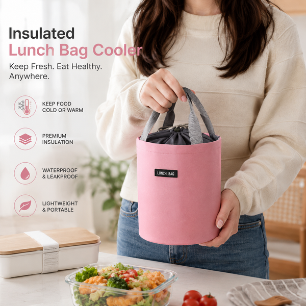 CoolPack™ — Insulated Lunch Bag Set (4 Pack)
