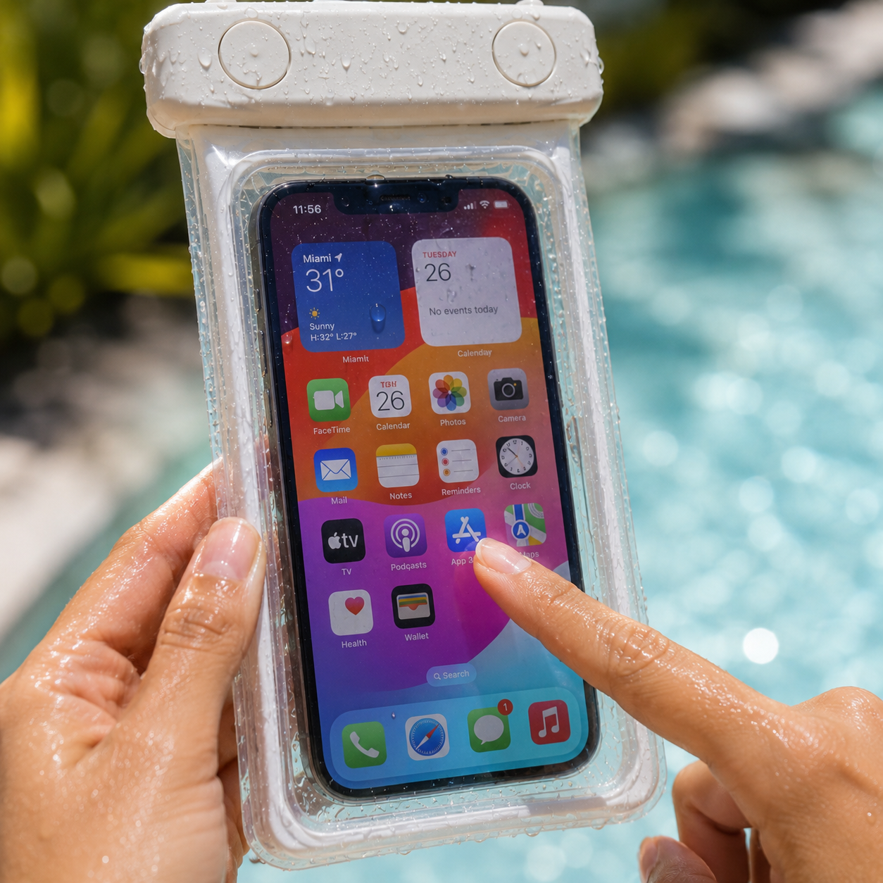 Wasserdichte Handytasche
