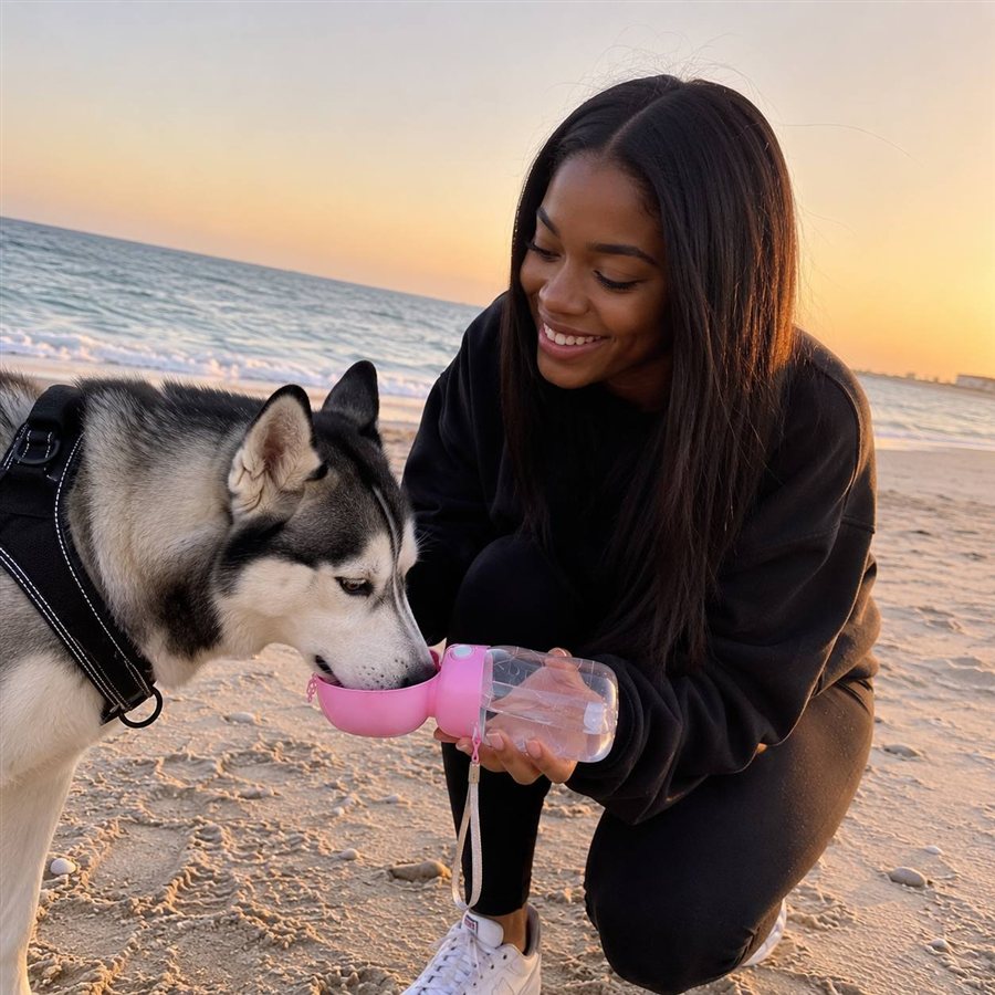Aisha K. — Great for beach walks with my husky